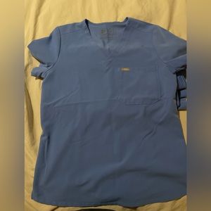Women's Ceil Blue Catarina™ - One-Pocket Scrub Top
